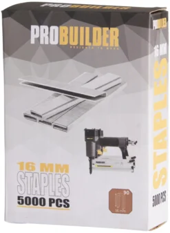 Stifteklemme 16 mm 5000 stk. – Probuilder