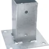 Stolpesko galvanisert 71 x 71 x 150 mm