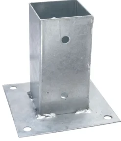 Stolpesko galvanisert 71 x 71 x 150 mm