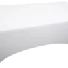 Strekkduk Iowa til sammenleggbart bord 180 cm hvit - Sunlife®