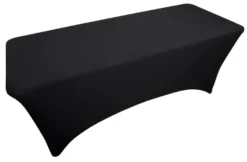 Strekkduk Iowa til sammenleggbart bord 180 cm svart - Sunlife®