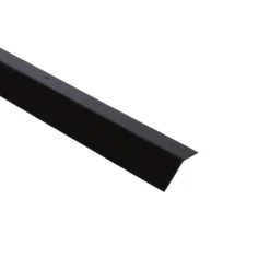 Svart profil med sneglekant 80 cm