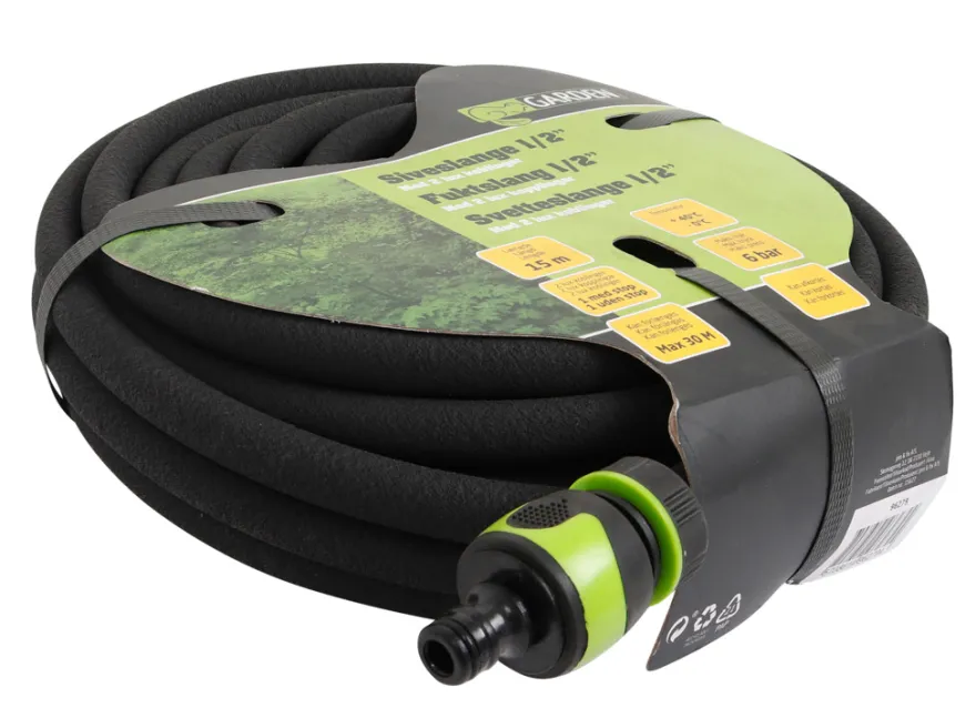 Svetteslange 1/2" med 2 Lux-koblinger 15 meter – Garden®