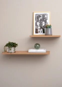 Svevehylle MDF trefolie 58 x 20 cm