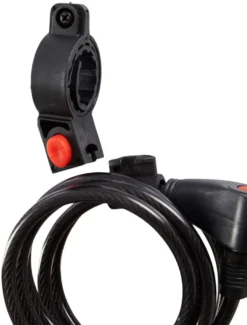 Sykkellås spiralwire 150 cm - Bikezone