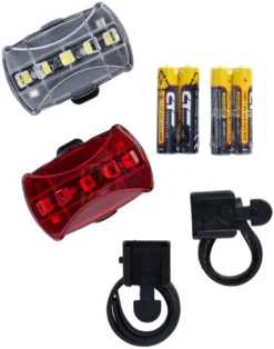 Sykkellyktsett LED - Bikezone