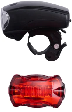 Sykkellyktsett med 5 LED - Bikezone