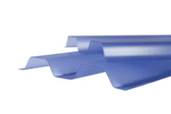 Takplate 3000x1090 mm blåtonet