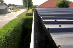 Takrennebørste/musebørste - 4 meter Ø10 cm