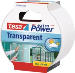 Tesa Powertape transparent 50 mm x 10 meter