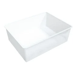 Trådkurv 535 x 410 x 185 mm hvit - Integri