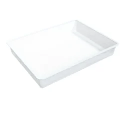 Trådkurv 535 x 410 x 85 mm hvit - Integri