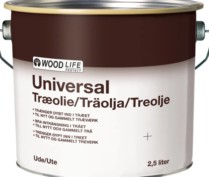 Treolje transparent klar 2,5 liter - Woodlife