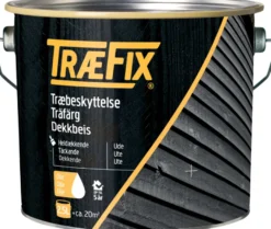 Træfix dekkbeis oljebasert grønn umbra 2,5 liter
