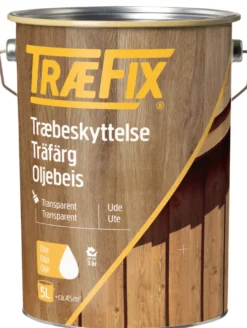 Træfix oljebeis transparent pine 5 liter