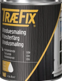 Træfix vindusmaling renhvit 1 liter