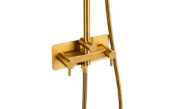 Utedusj messing kald/varm Ø20 cm