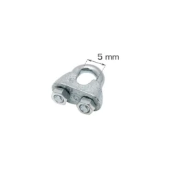 Vaierklemme 5 mm 2 stk.