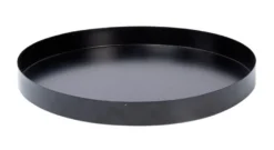 Vannspeil svart rund M Ø57,6 cm