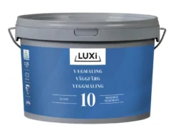 Veggmaling 10 hvit 2,5 liter - Luxi