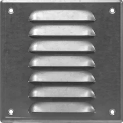 Veggrist med nett 17 x 17 cm – galv. metall