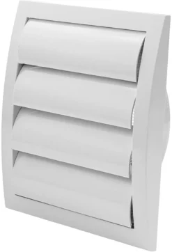 Ventilajsonsrist Ø124 mm selvlukkende