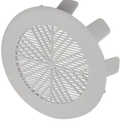 Ventilasjonsrist 4” 100-115 mm grå