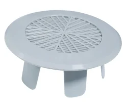 Ventilasjonsrist 3” 80-90 mm grå