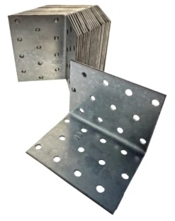 Vinkelbeslag 60 × 60 × 80 mm 20-pk.
