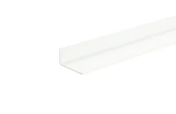 Vinkellist hvit - 15 x 30 mm x 1 meter