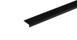 Vinkellist svart pvc - 30 x 20 mm x 2 meter