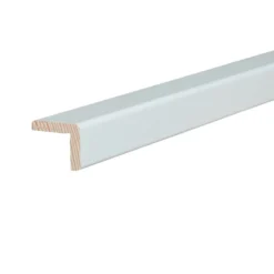 Vinkellist 34x34 mm malt furu